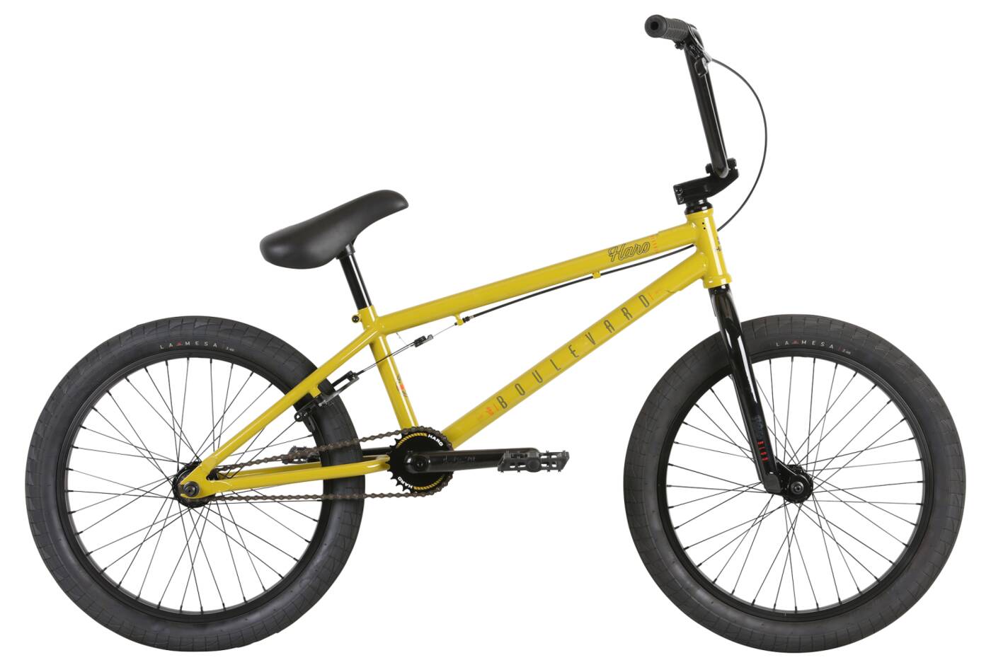 Haro Boulevard 20″ 2021 BMX Freestyle Cykel (Honey Mustard) -  Wallride