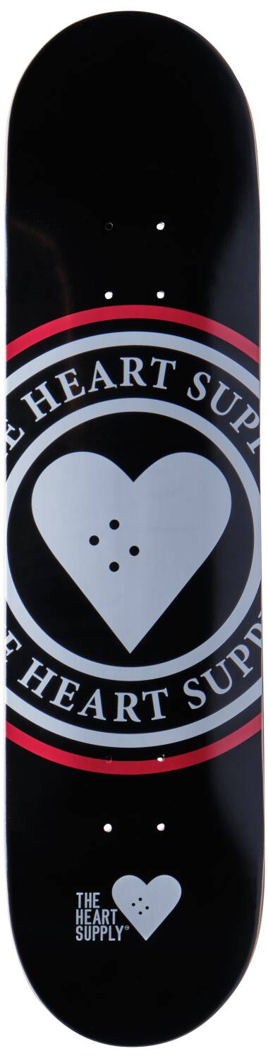 Heart Supply Insignia Skateboard Bräda (Svart)