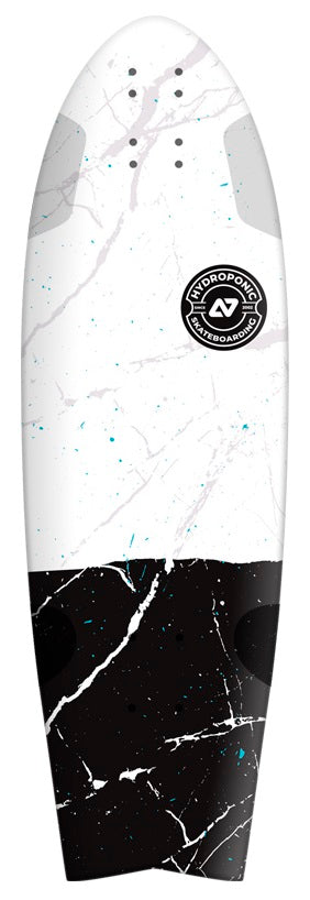 Hydroponic Fish Surfskate Deck (Marble)