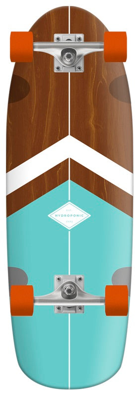 Hydroponic Rounded Komplett Cruiser Board (Classic 3.0 Turquoise)
