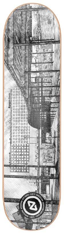 Hydroponic Spot Series Skateboard Bräda (Sants) -  Wallride