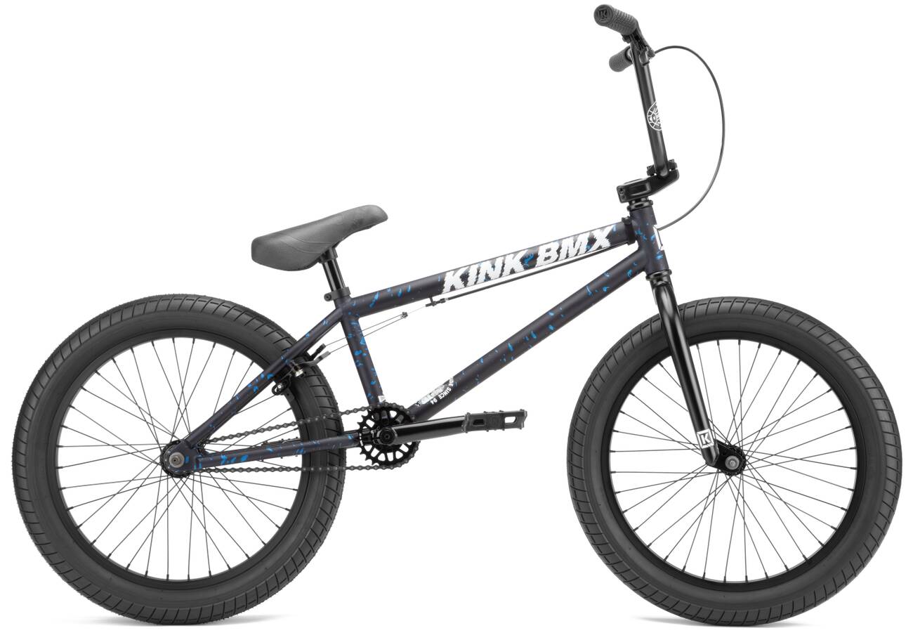 Kink Curb 20″ 2022 Freestyle BMX Cykel (Matte Blood Blue) -  Wallride