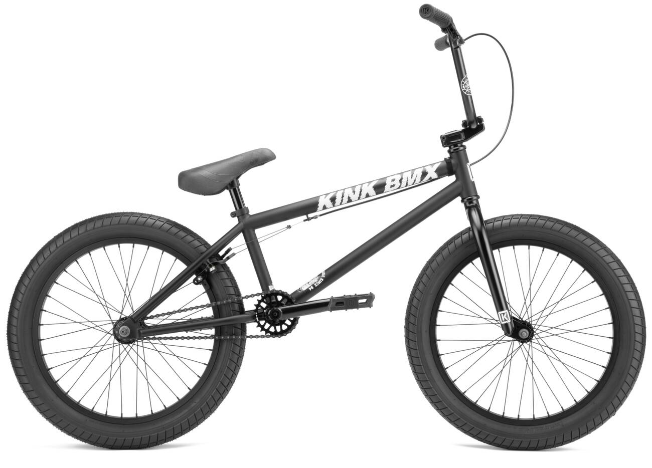 Kink Curb 20″ 2022 Freestyle BMX Cykel (Matte Midnight Black) -  Wallride