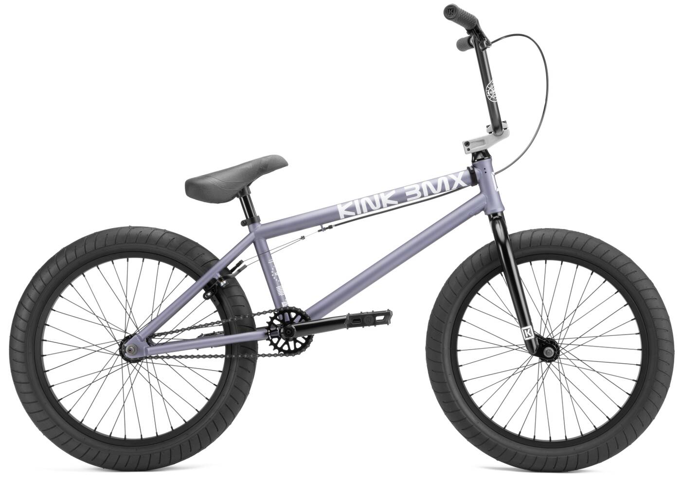 Kink Launch 20″ 2022 Freestyle BMX Cykel (Matte Storm Gray) -  Wallride