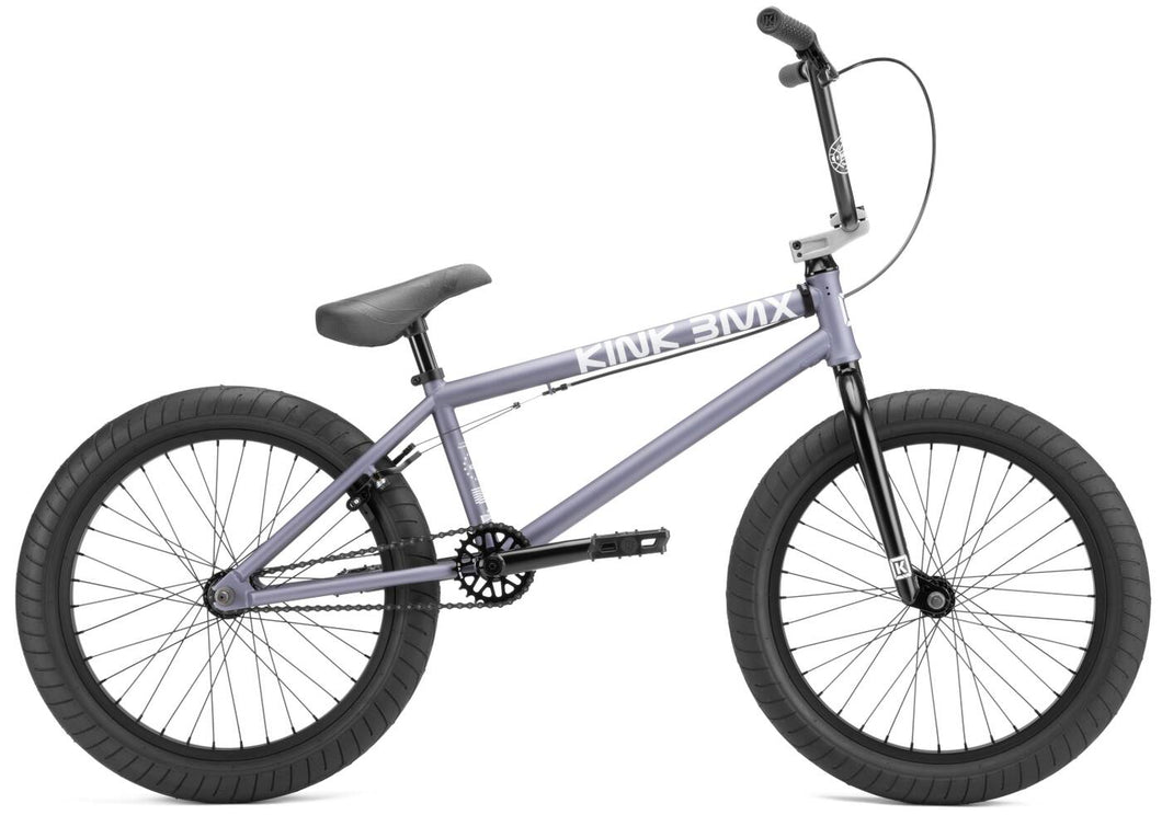Kink Launch 20″ 2022 Freestyle BMX Cykel (Matte Storm Gray)