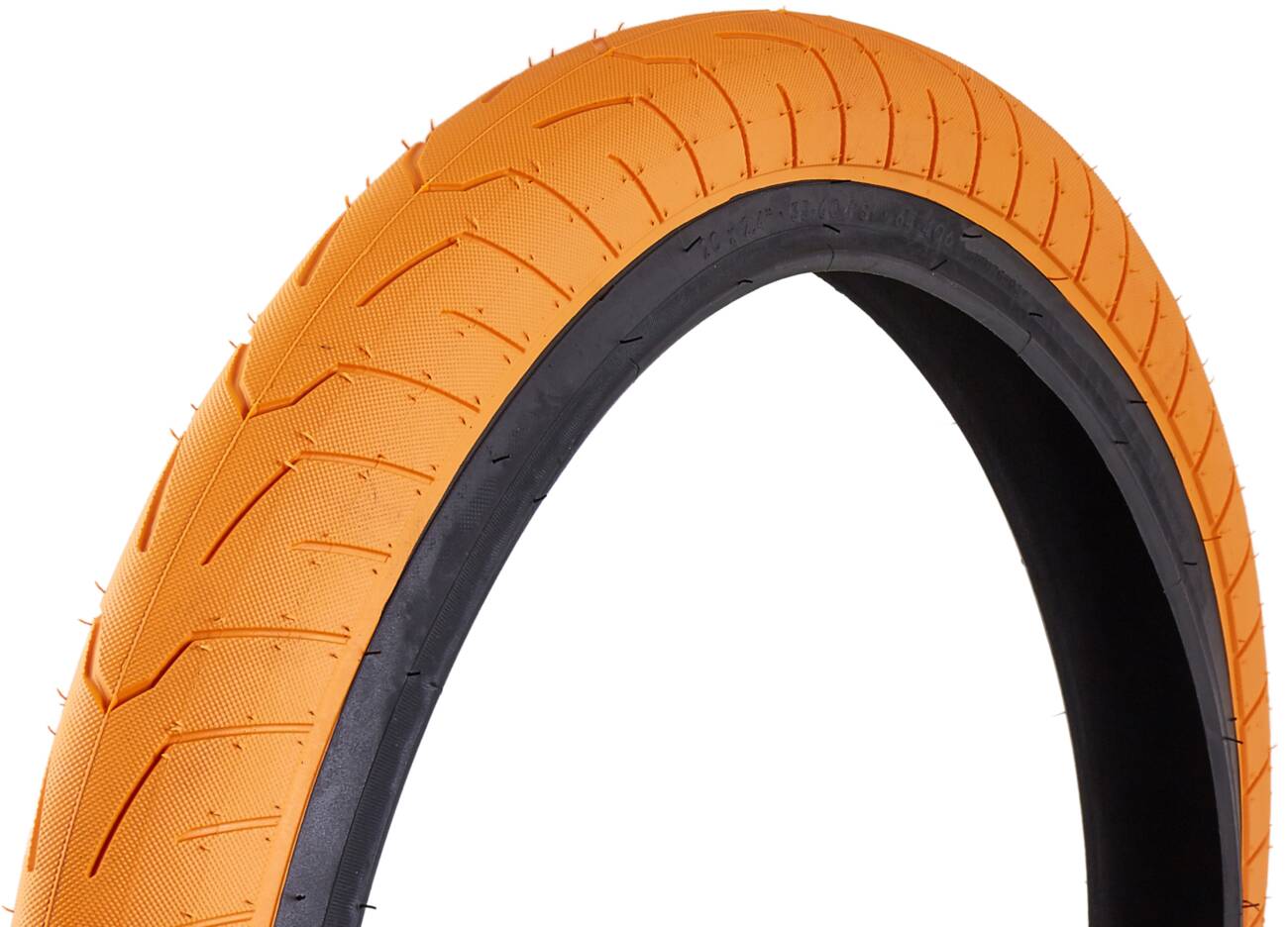 Kink Sever 20″ BMX Däck (Orange / Black Wall) -  Wallride