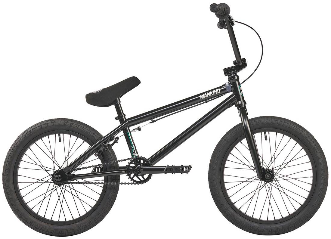 Mankind NXS 18″ 2022 Freestyle BMX Cykel (Svart) -  Wallride