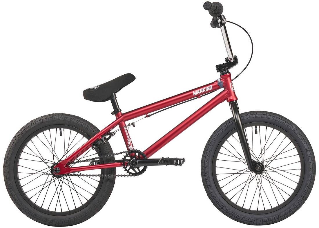 Mankind NXS 18″ 2022 Freestyle BMX Cykel (Semi Matte Red) -  Wallride