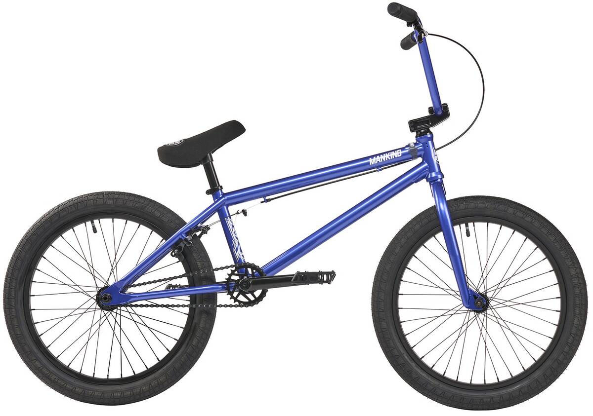 Mankind NXS 20″ 2022 Freestyle BMX Cykel (Gloss Metallic Blue) -  Wallride