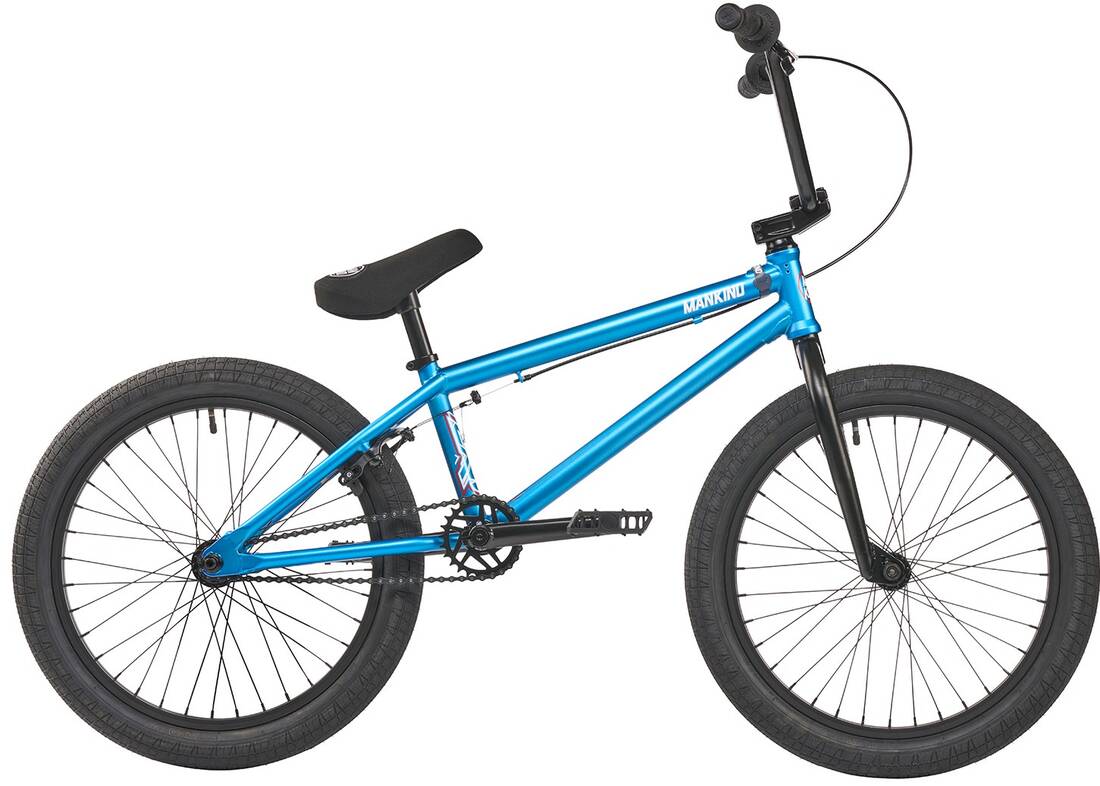 Mankind NXS 20″ 2022 Freestyle BMX Cykel (Gloss Blue) -  Wallride