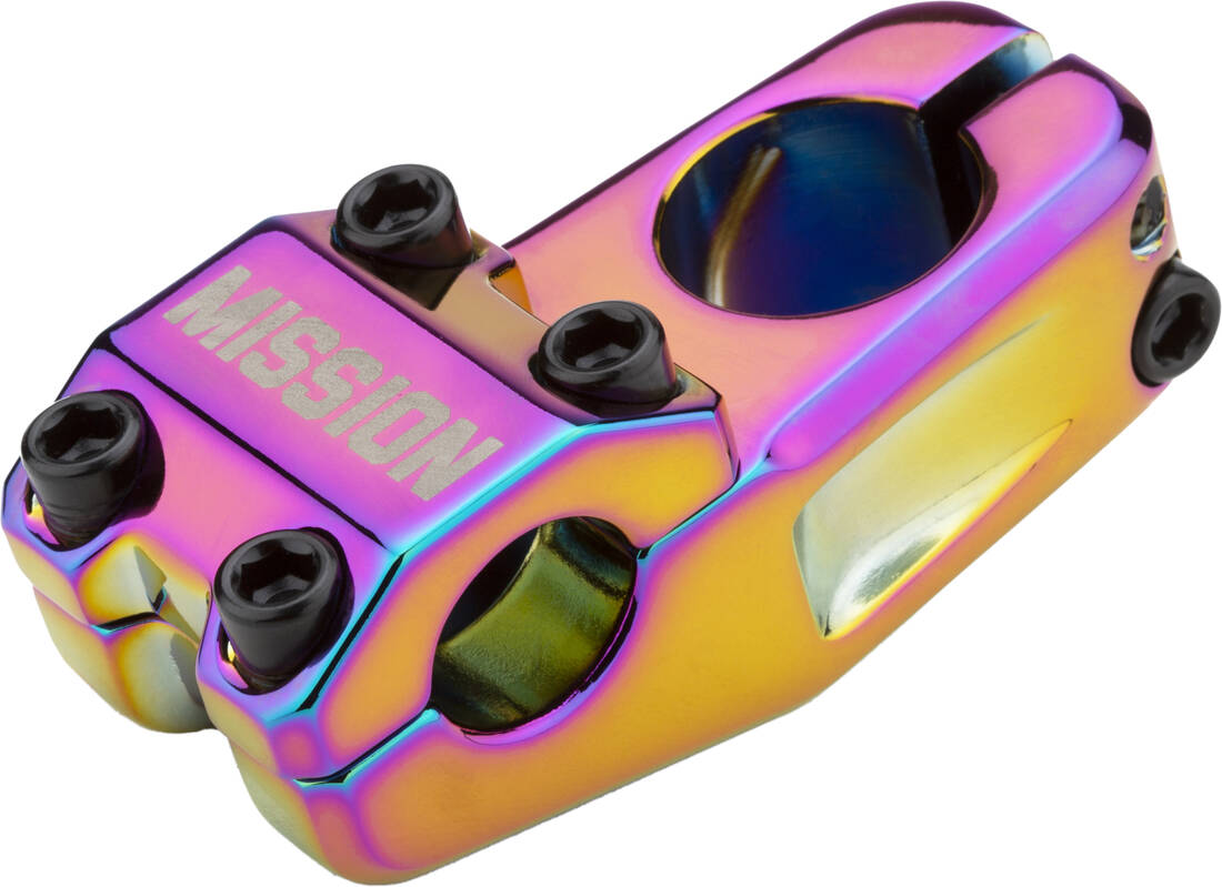 Mission Control Top Load BMX Stem (Oil Slick) -  Wallride