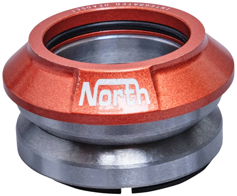 North Star Integrated Kickbike Headset (Trans Orange) -  Wallride