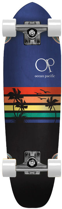 Ocean Pacific Sunset Komplett Cruiser Board (Navy)