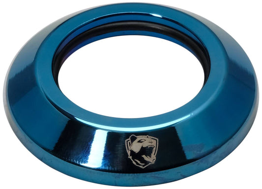 Panda Integrated Kickbike Headset (Blue Chrome)