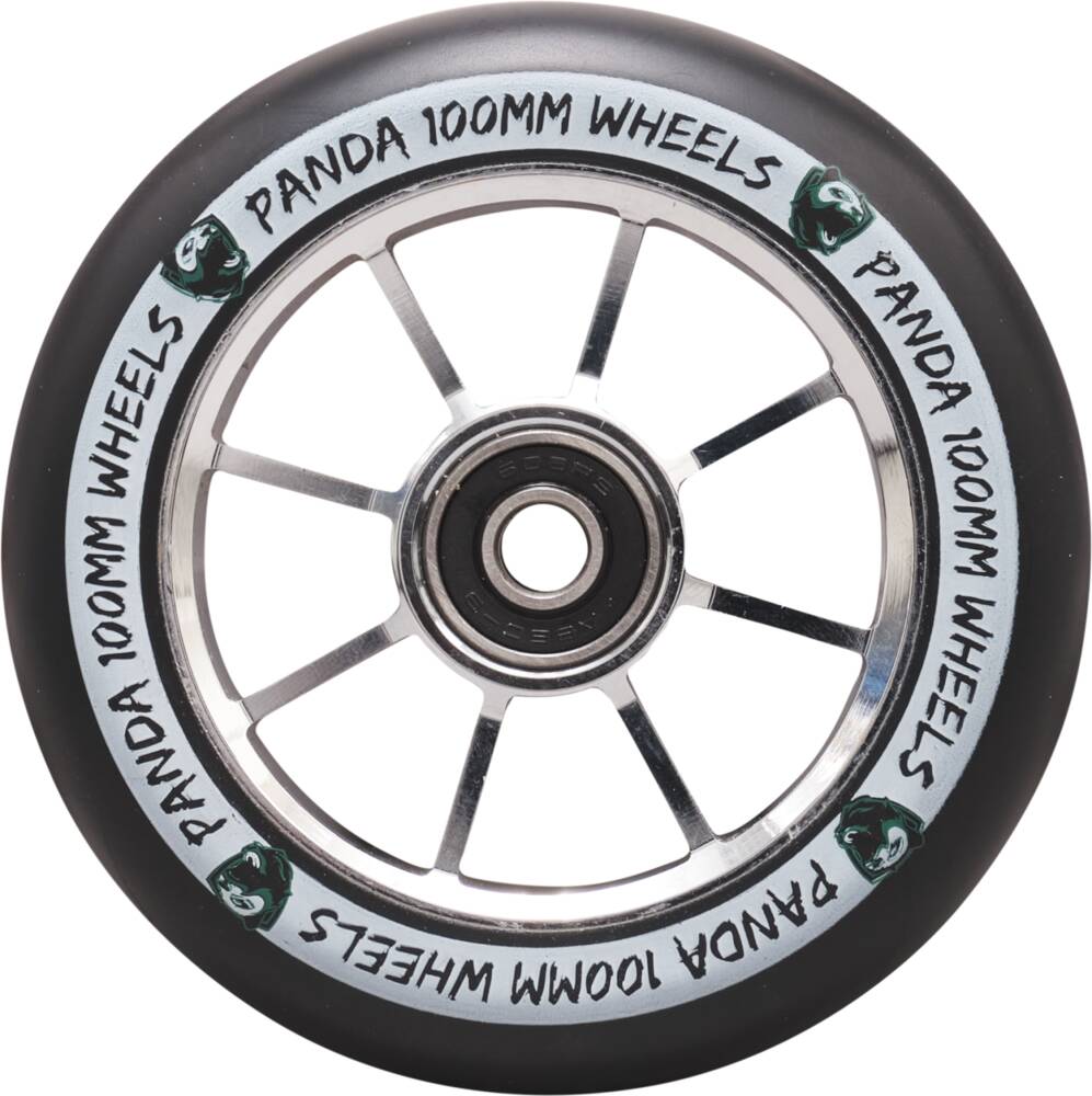 Panda Spoked V2 Sparkcykel Hjul (Chrome) -  Wallride