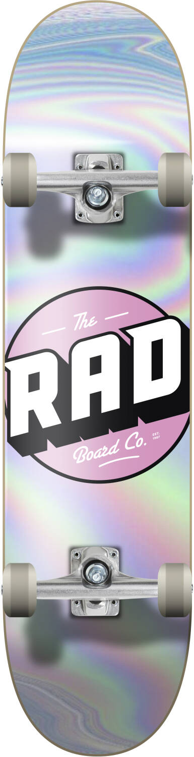 RAD Logo Progressive Komplett Skateboard (Holographic)