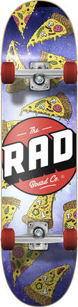 RAD Logo Progressive Komplett Skateboard (Galaxy Pizza)