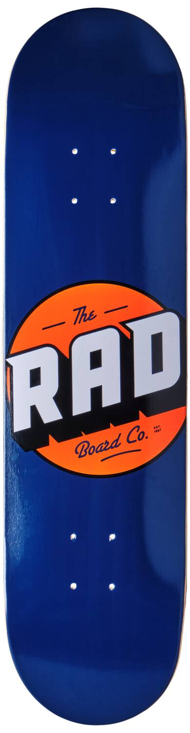 RAD Solid Logo Skateboard Bräda (Navy)
