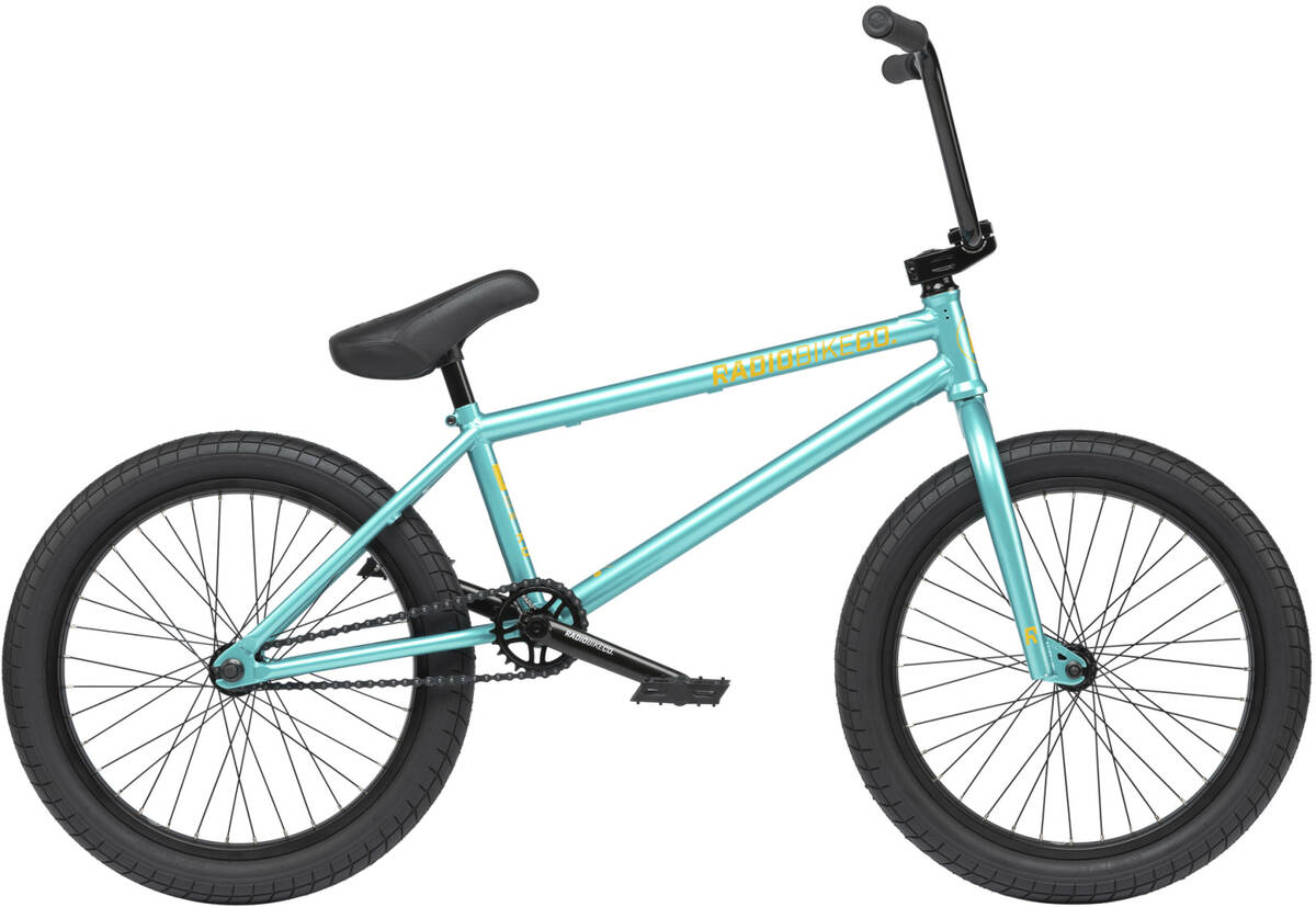 Radio Darko 20″ 2022 Freestyle BMX Cykel (Neptun Green) -  Wallride