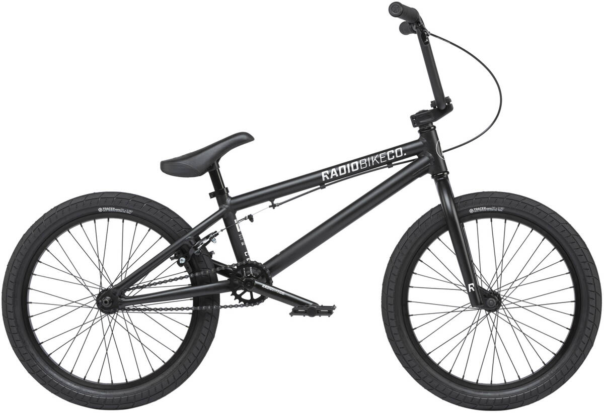 Radio Dice 20″ 2022 Freestyle BMX Cykel (Matt Black) -  Wallride