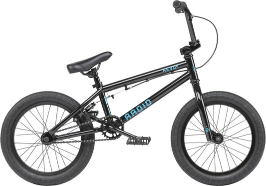 Radio Revo 16″ 2022 Freestyle BMX Cykel (Svart)