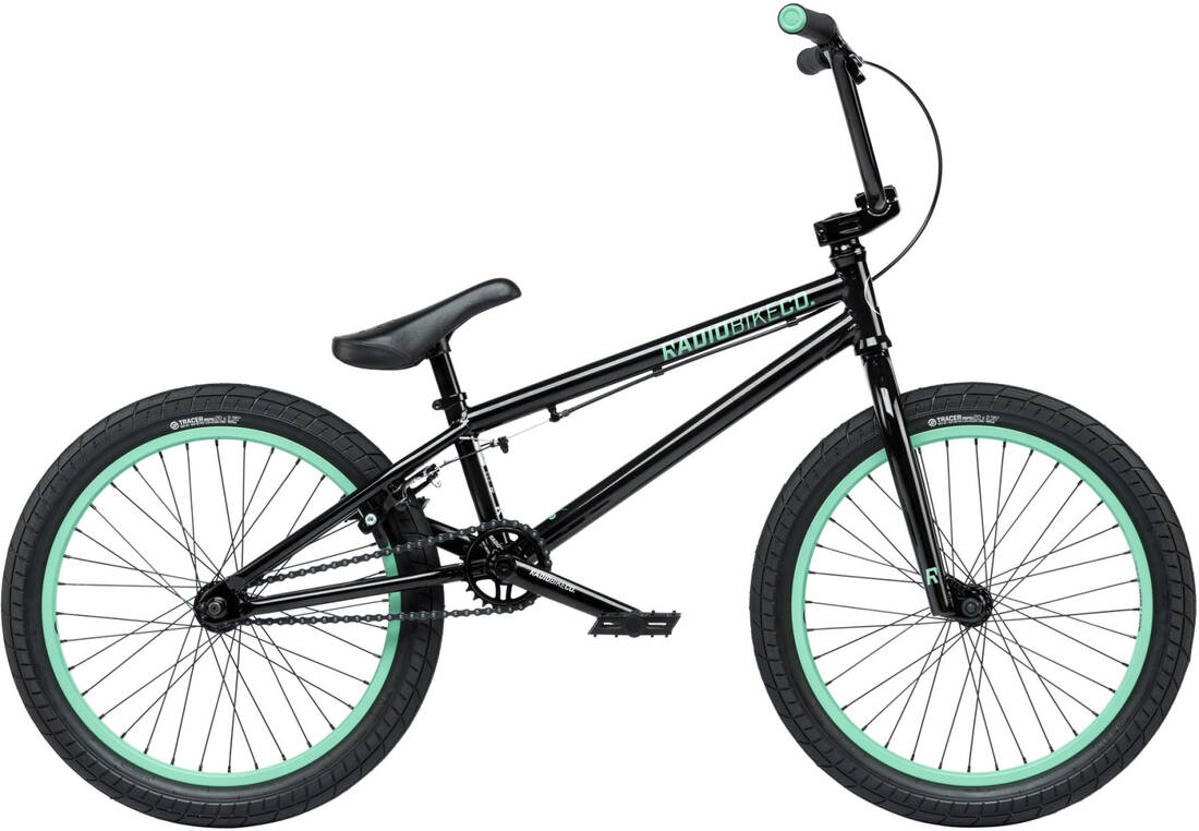 Radio Saiko 20″ 2022 Freestyle BMX Cykel (Svart) -  Wallride