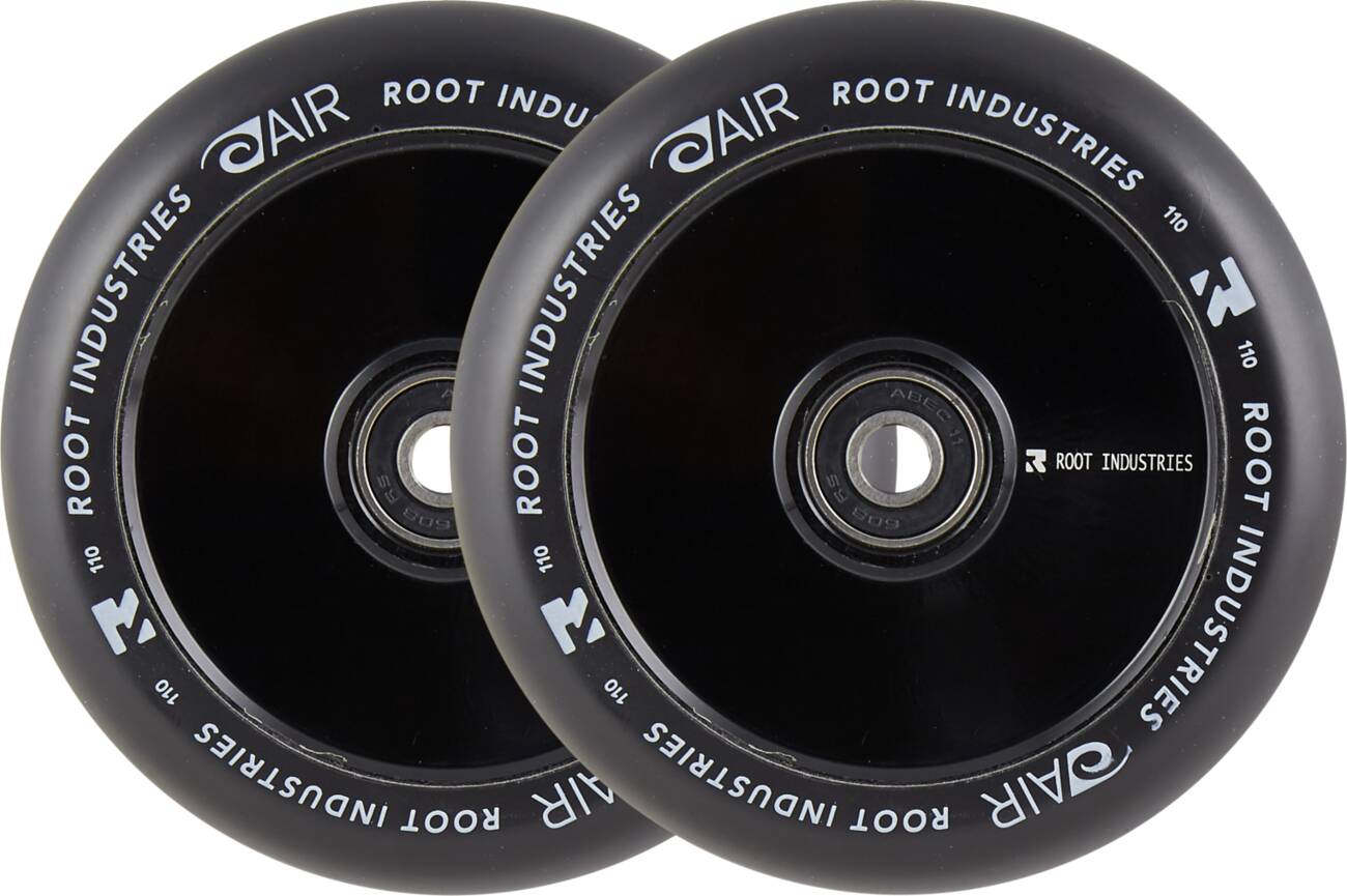 Root Air Svart Sparkcykel hjul 2-pack  (Svart)