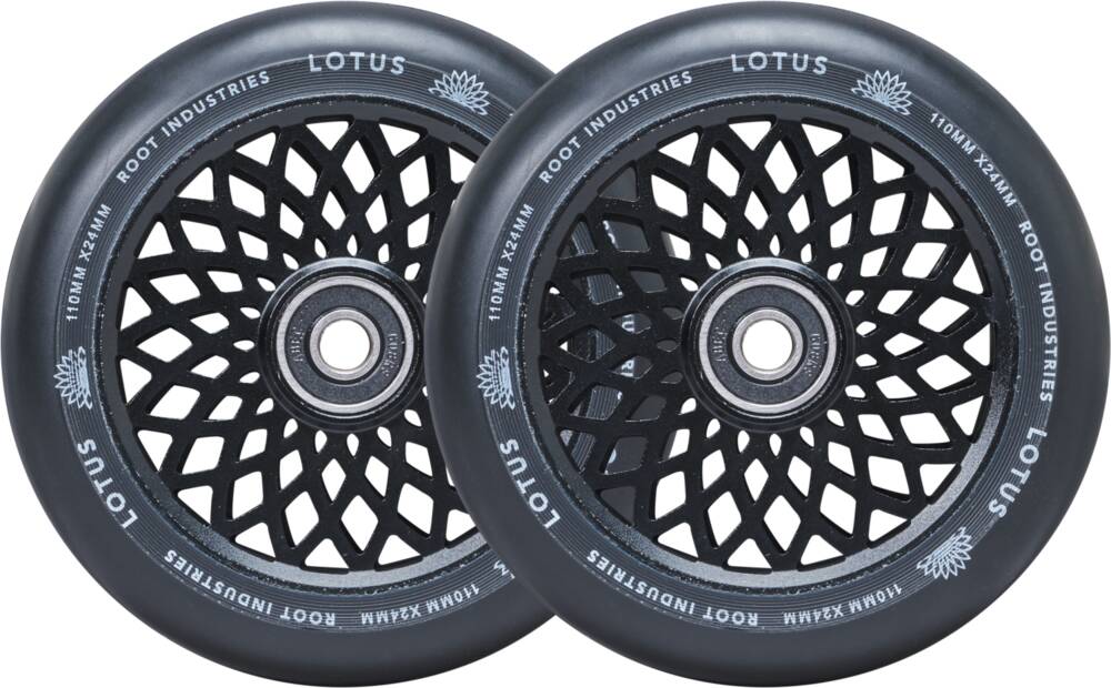 Root Lotus Sparkcykel Hjul 2-Pack (Black/Black) -  Wallride