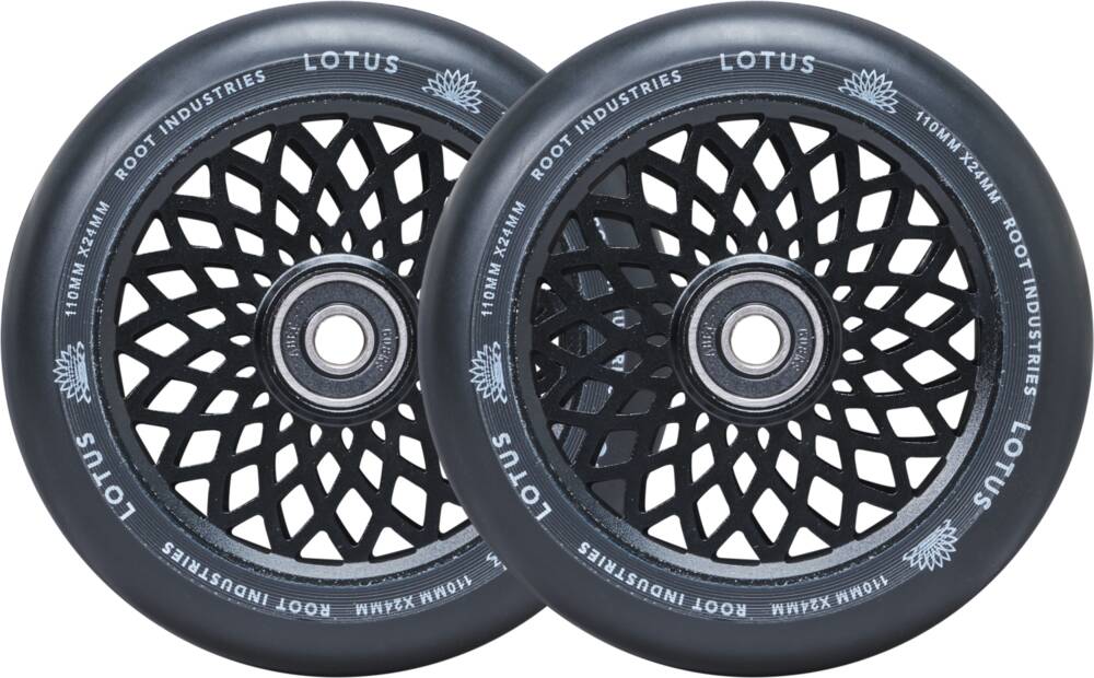 Root Lotus Sparkcykel Hjul 2-Pack (Black/Black)