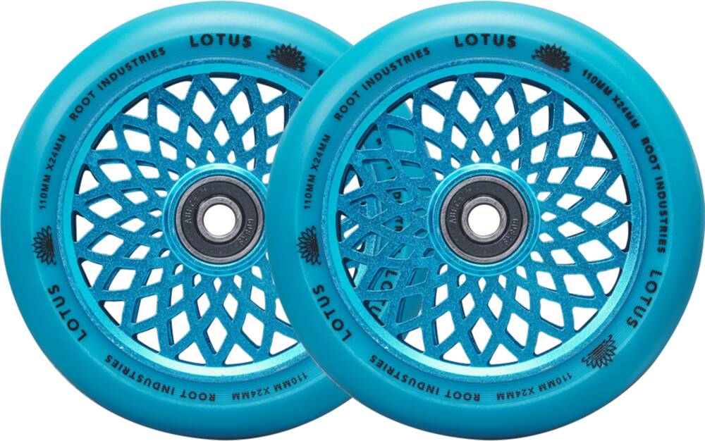 Root Lotus Sparkcykel Hjul 2-Pack (Radiant Blue)
