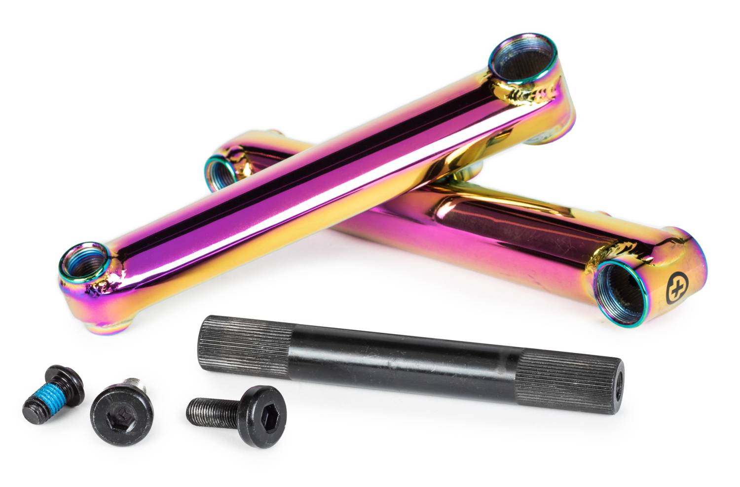 Salt Plus Pro 48 3-Piece Freestyle BMX Krank (Oilslick) -  Wallride