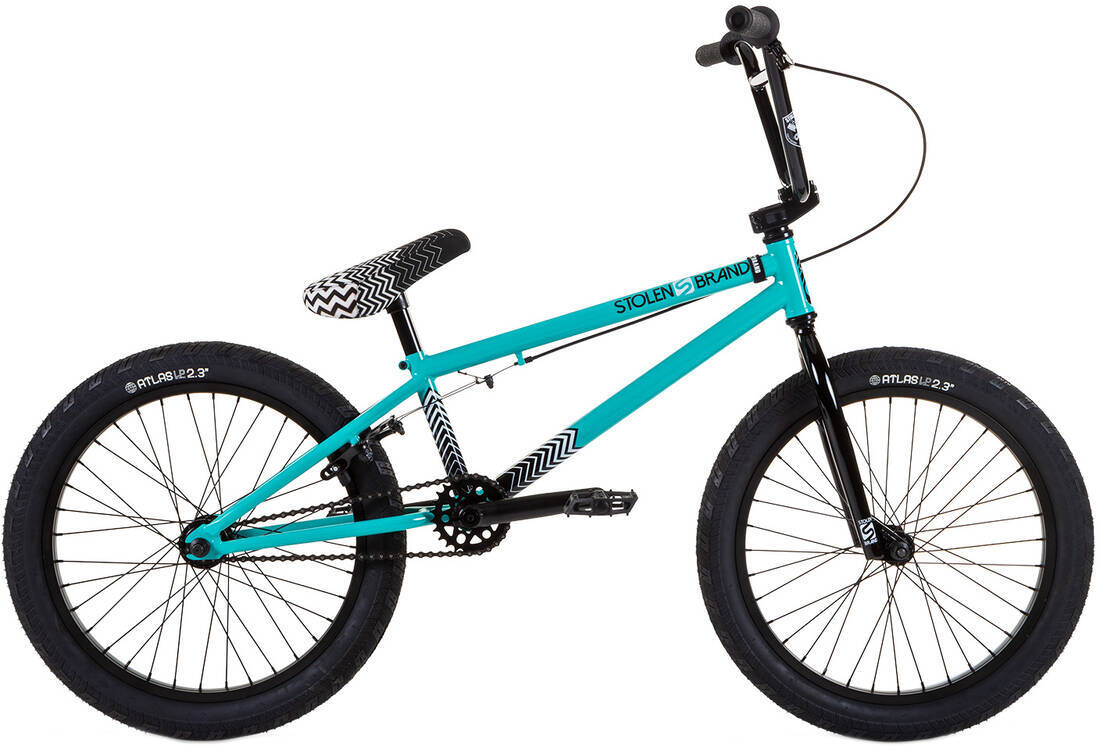 Stolen Compact 20″ 2022 Freestyle BMX Cykel (Caribbean Green) -  Wallride