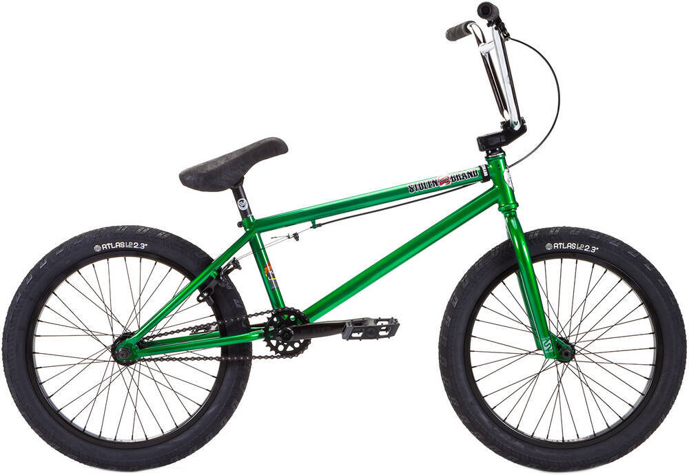 Stolen Heist 20″ 2022 Freestyle BMX Cykel (Dark Green) -  Wallride