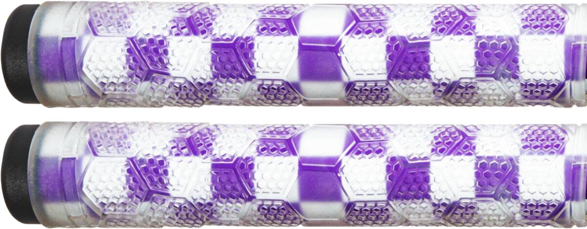 Stolen Hive SuperStick Flangless Handtag (Clear/Fasttimes Lavender) -  Wallride