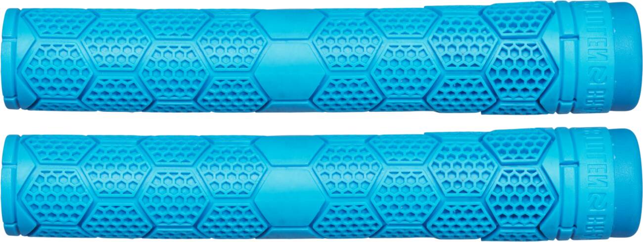 Stolen Hive SuperStick Flangless Handtag (Bright Blue) -  Wallride