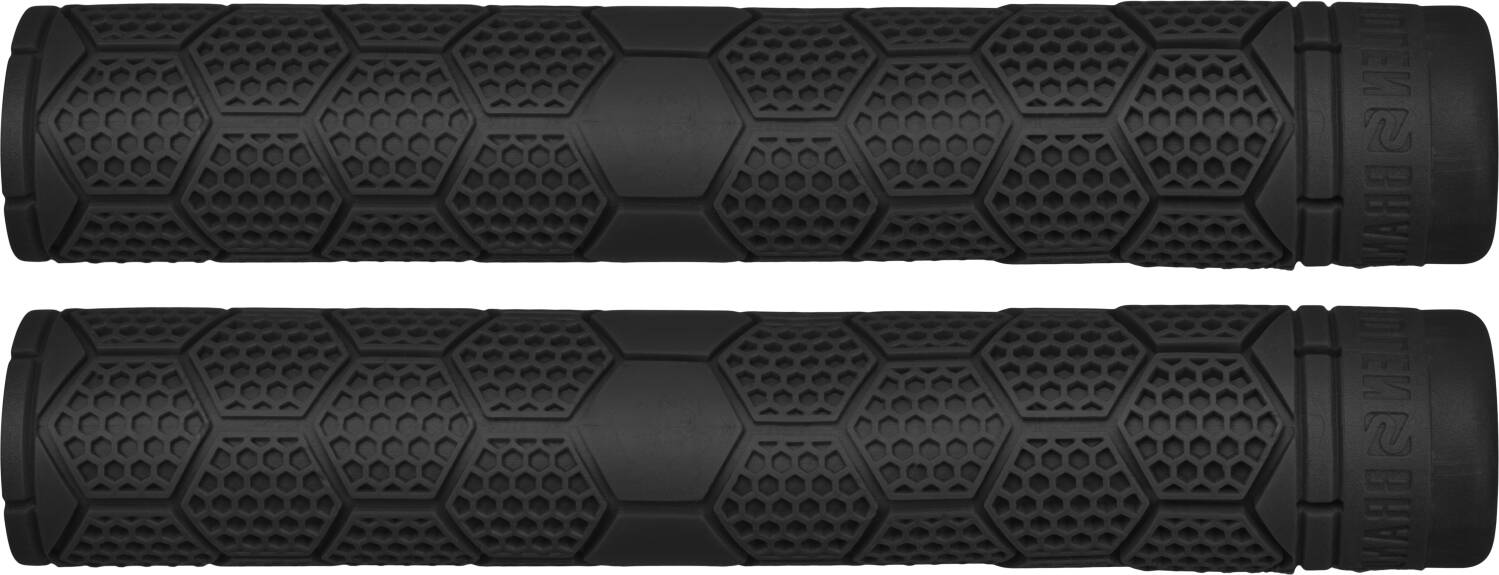 Stolen Hive SuperStick Flangless Handtag (Black) -  Wallride