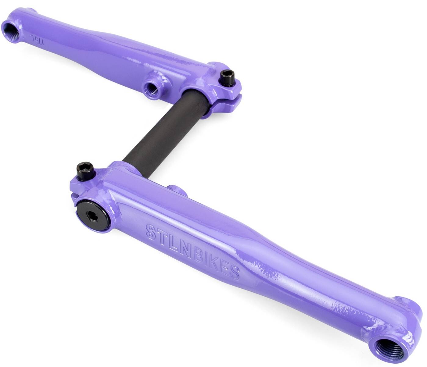 Stolen Mob V4 3-Piece 8-Spline Freestyle BMX Krank (Lavender) -  Wallride