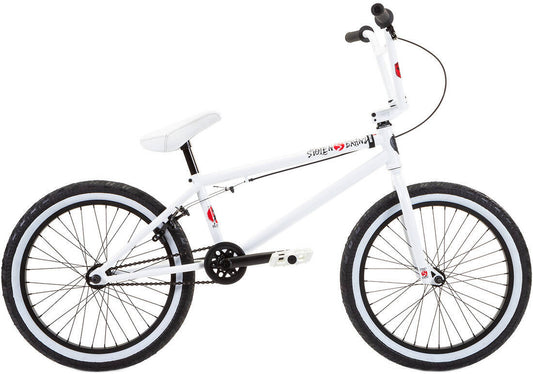 Stolen Overlord 20″ 2022 Freestyle BMX Cykel (Snow Blind White)