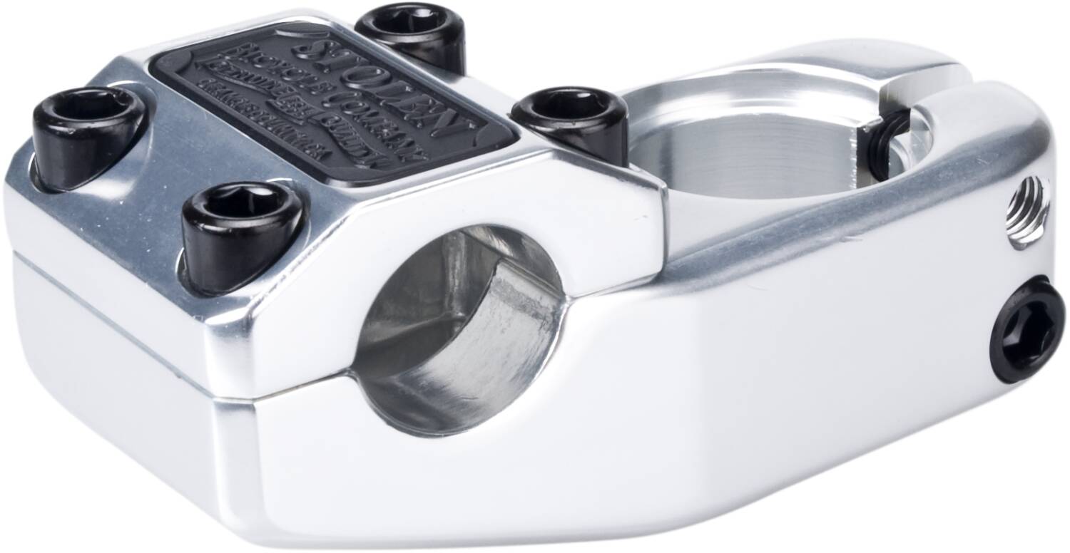 Stolen Slab Top Load BMX Stem (Silver) -  Wallride