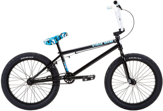 Stolen Stereo 20″ 2022 Freestyle BMX Cykel (Black/Blue Camo)