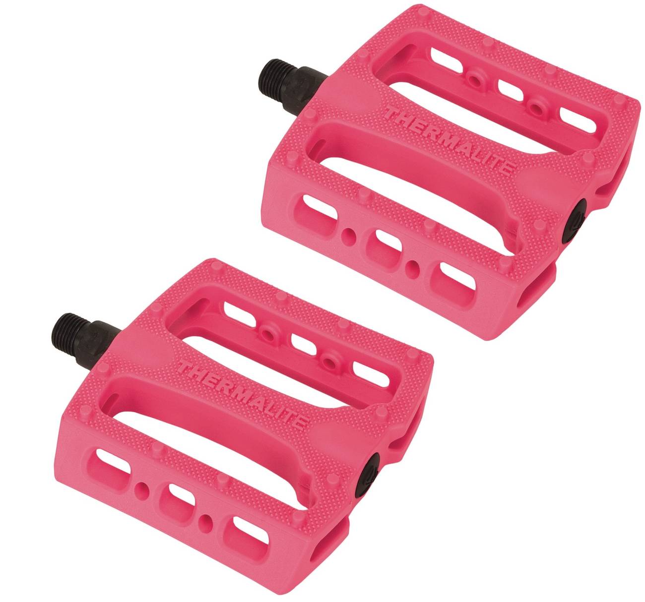 Stolen Thermalite 9/16″ BMX Pedaler (Neon Pink) -  Wallride