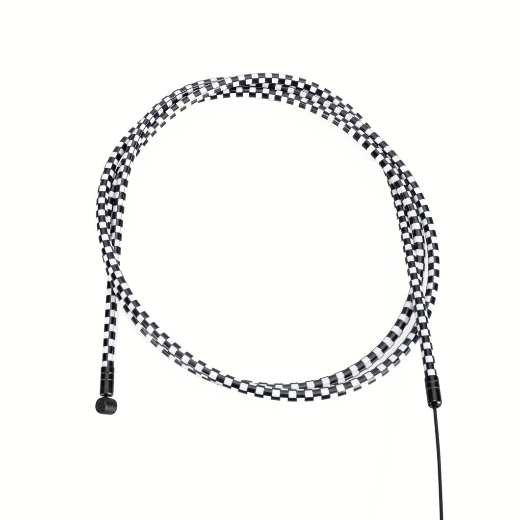 Stolen Whip Linear BMX Brake Cable (Fast Times Black/White)