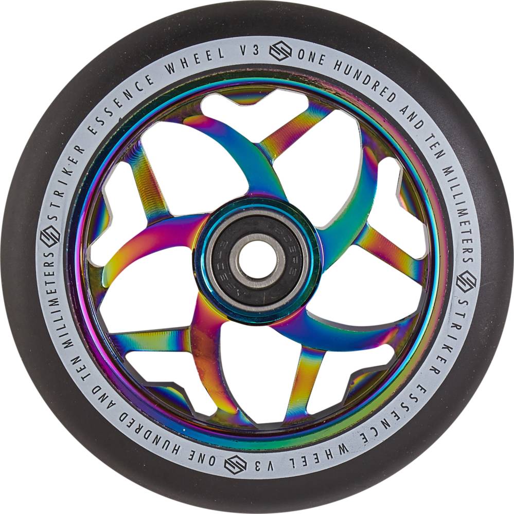 Striker Essence V3 Svart Sparkcykel Hjul (Rainbow) -  Wallride