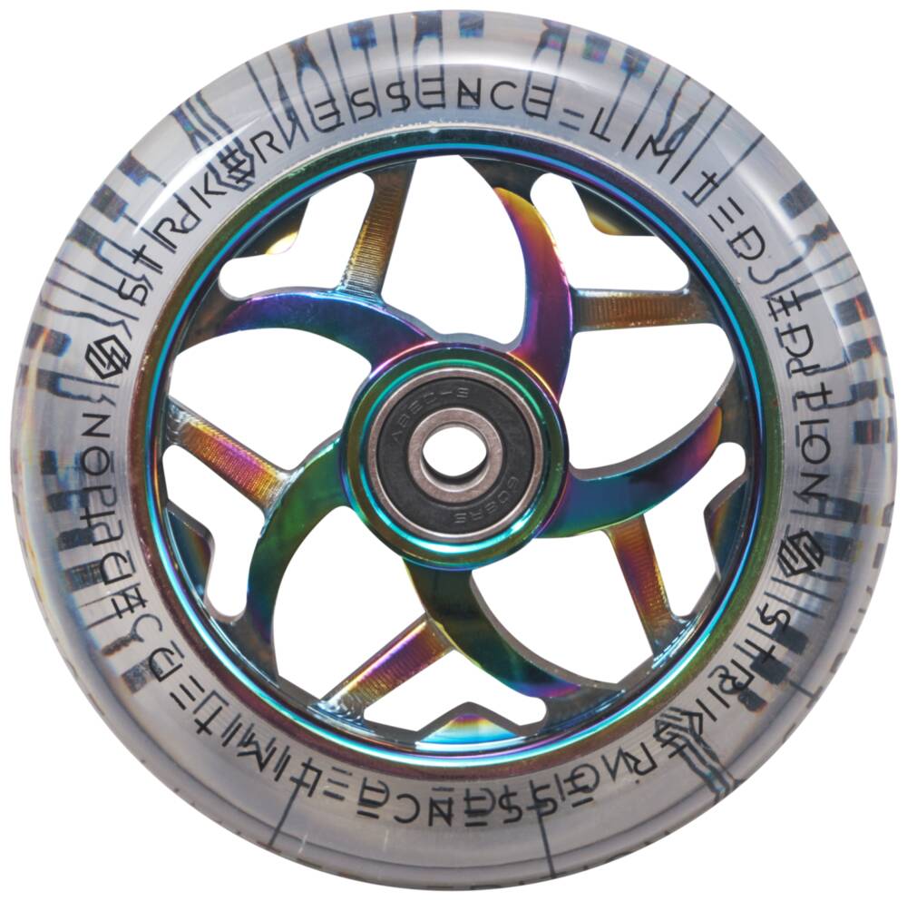 Striker Essence V3 Clear Sparkcykel Hjul (Rainbow) -  Wallride