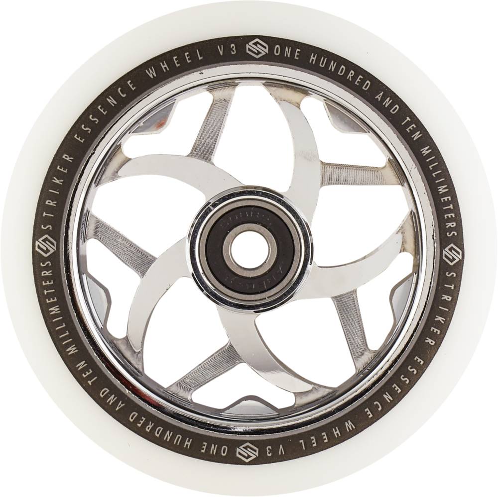 Striker Essence V3 Vit Sparkcykel Hjul (Chrome) -  Wallride