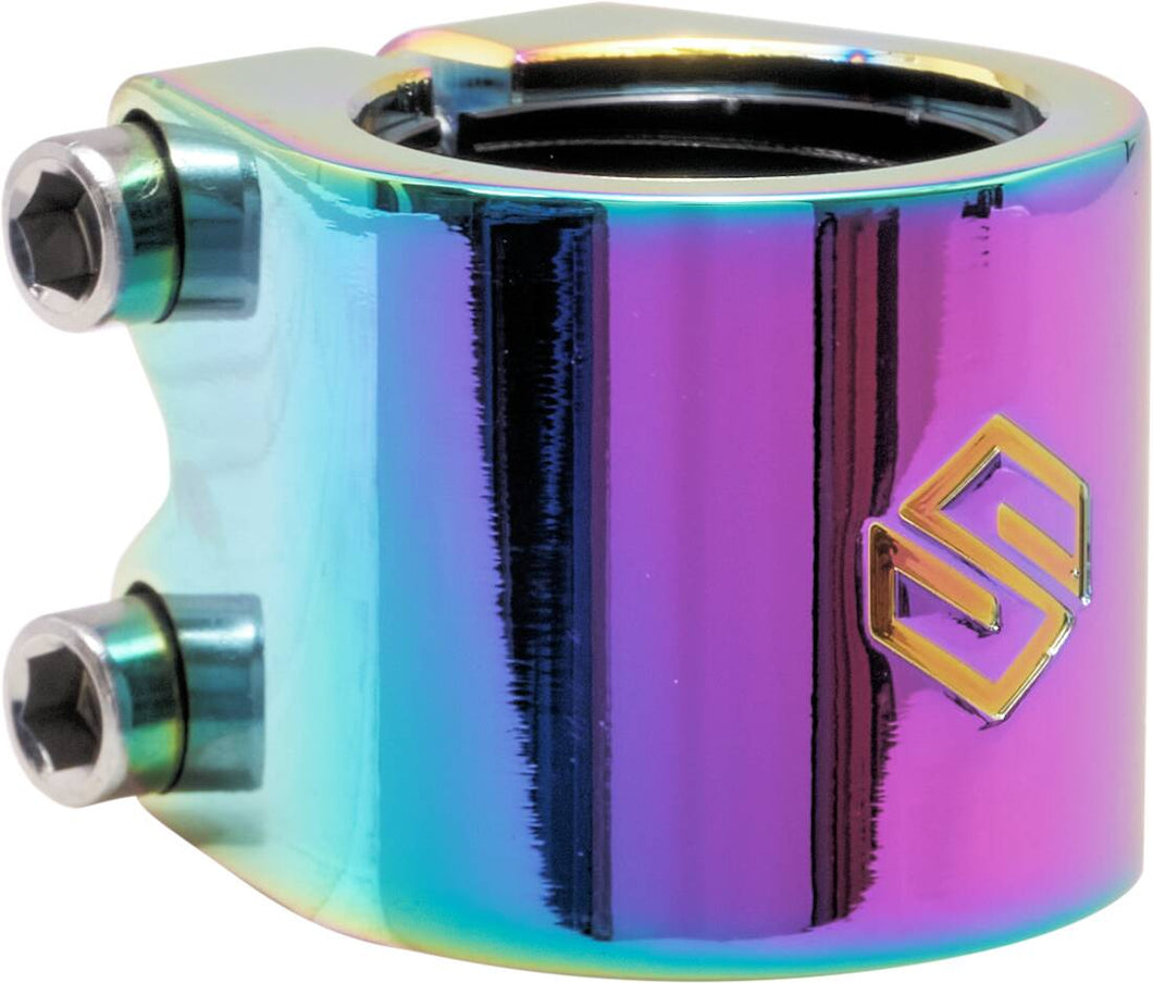 Striker Lux Double Kickbike Clamp (Rainbow)