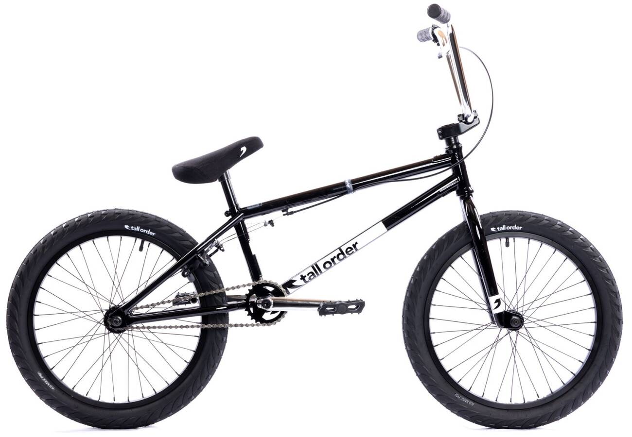 Tall Order Pro 20″ 2022 Freestyle BMX Cykel (Gloss Black) -  Wallride