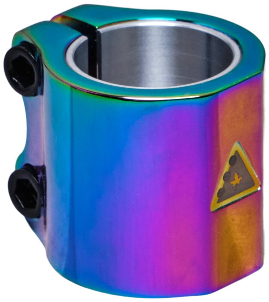 Trynyty Simple Double Kickbike Clamp (Oil Slick)