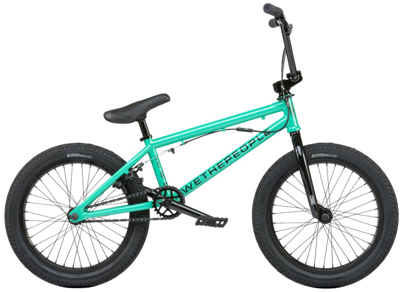 Wethepeople CRS 18″ FS 2023 BMX Freestyle Bike (Metallic Soda Green) -  Wallride