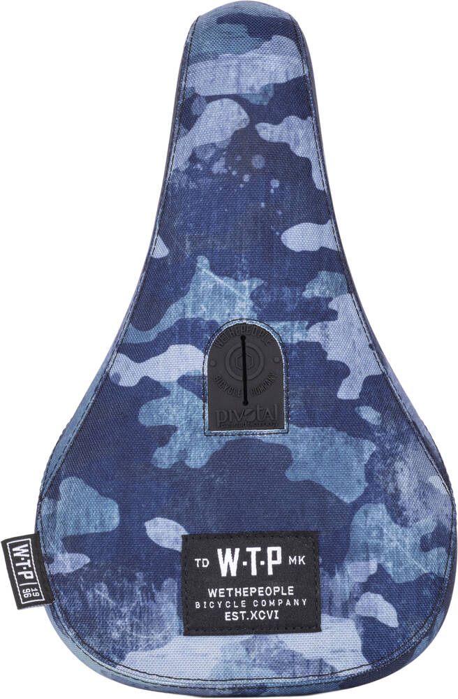 Wethepeople Team Fat 2020 Pivotal BMX Sadel (Indigo Camouflage) -  Wallride